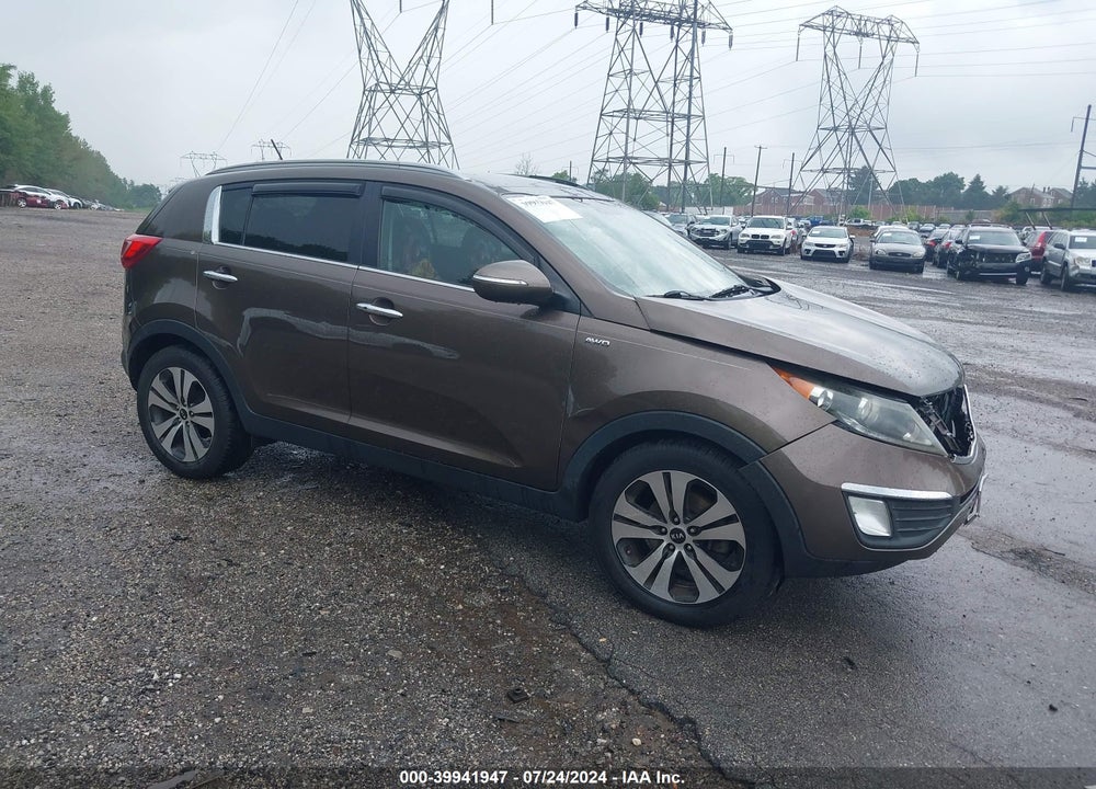 2011 KIA SPORTAGE EX VIN: KNDPCCA22B7091144
