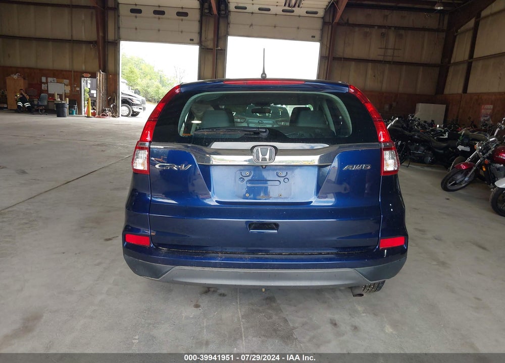 2015 HONDA CR-V LX VIN: 5J6RM4H39FL068946