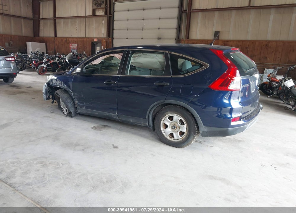 2015 HONDA CR-V LX VIN: 5J6RM4H39FL068946