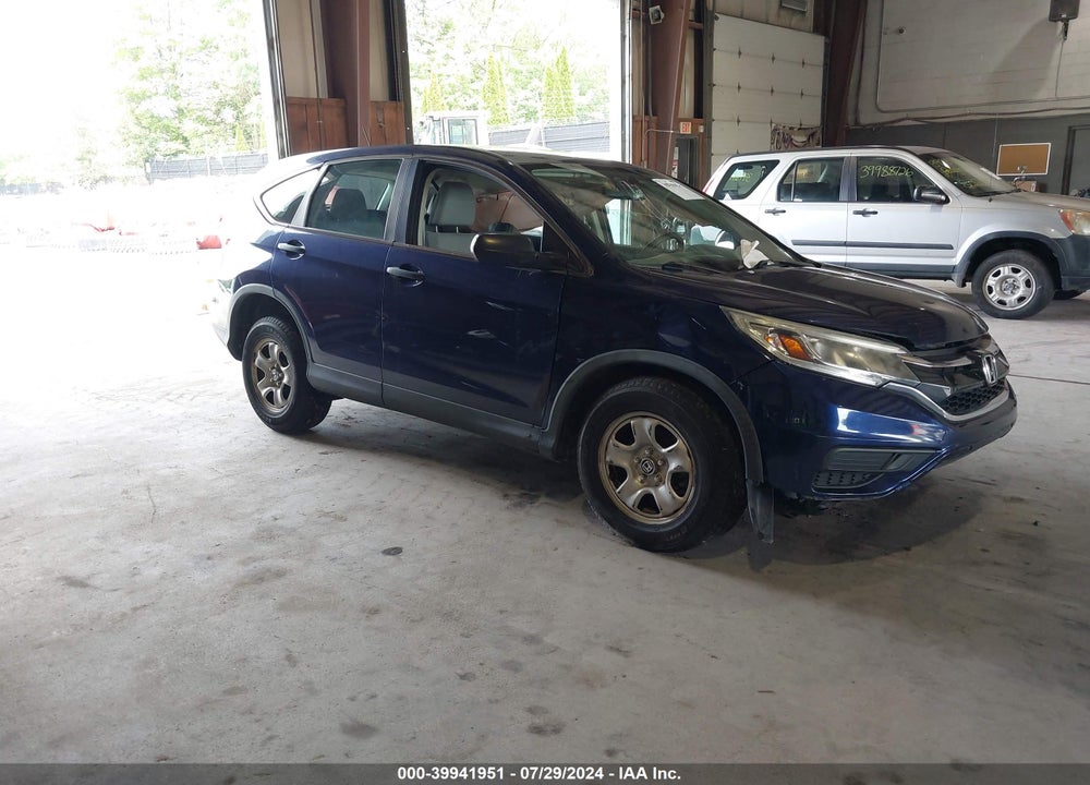 2015 HONDA CR-V LX VIN: 5J6RM4H39FL068946