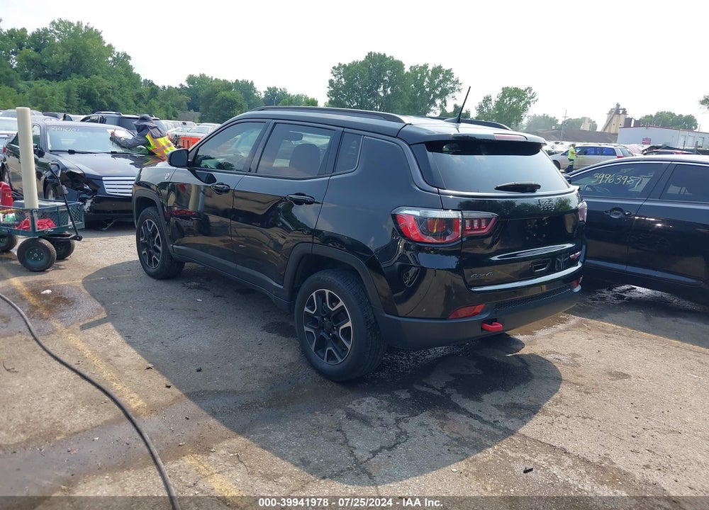 2019 JEEP COMPASS TRAILHAWK 4X4 VIN: 3C4NJDDB1KT647700