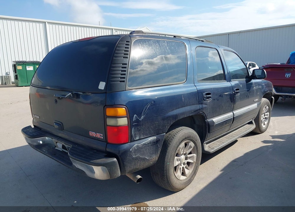 2004 GMC YUKON SLE VIN: 1GKEC13V54R117847