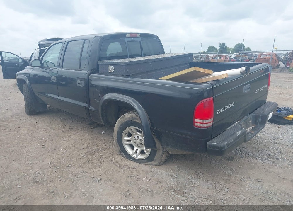 2004 DODGE DAKOTA SPORT/SXT VIN: 1D7HG38N54S525104