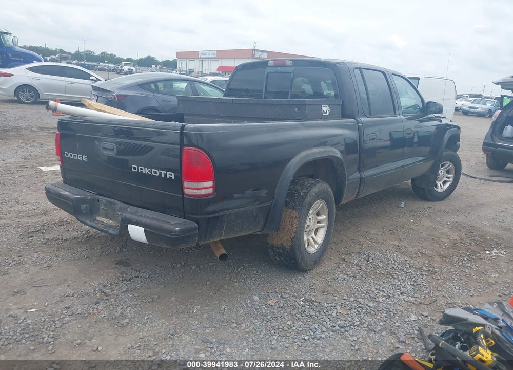 2004 DODGE DAKOTA SPORT/SXT VIN: 1D7HG38N54S525104