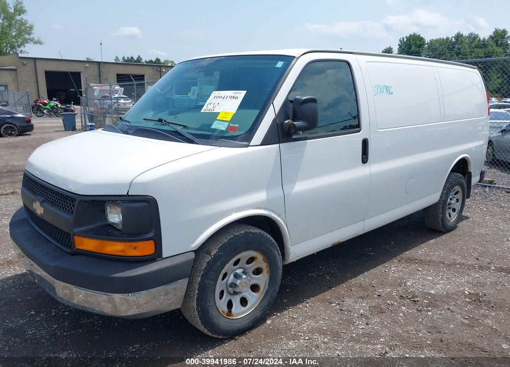 2013 CHEVROLET EXPRESS 1500 WORK VAN VIN: 1GCSGAFX4D1124254