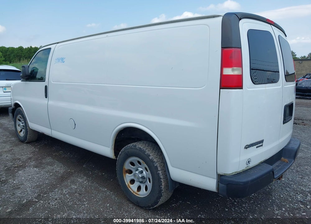 2013 CHEVROLET EXPRESS 1500 WORK VAN VIN: 1GCSGAFX4D1124254