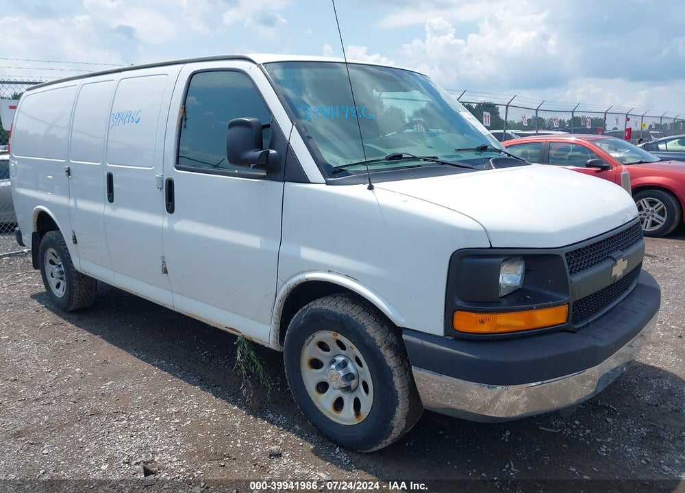 2013 CHEVROLET EXPRESS 1500 WORK VAN VIN: 1GCSGAFX4D1124254