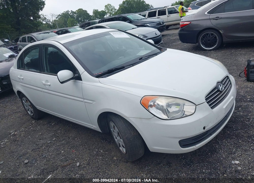 2010 HYUNDAI ACCENT GLS VIN: KMHCN4AC8AU499487