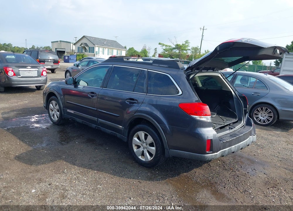 2011 SUBARU OUTBACK 2.5I PREMIUM VIN: 4S4BRBGC8B3386383