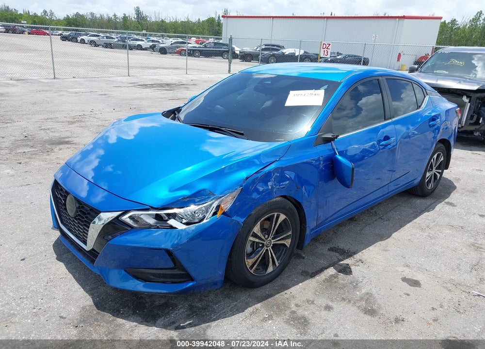 2022 NISSAN SENTRA SV XTRONIC CVT VIN: 3N1AB8CV8NY288659