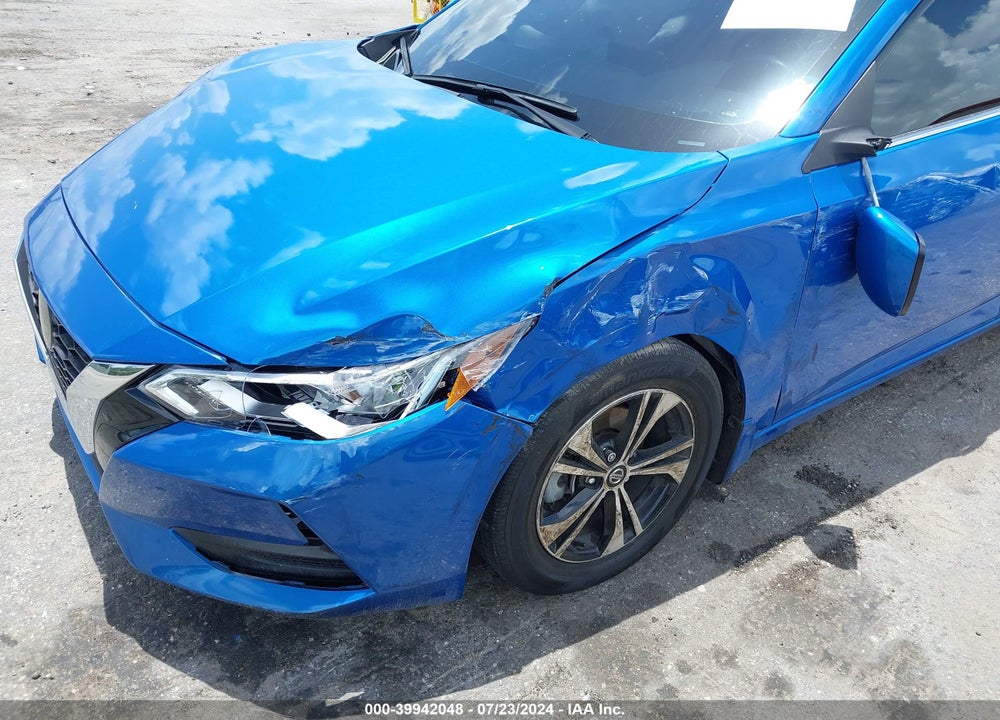 2022 NISSAN SENTRA SV XTRONIC CVT VIN: 3N1AB8CV8NY288659