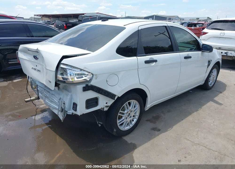 2008 FORD FOCUS SE/SES VIN: 1FAHP35N68W180121