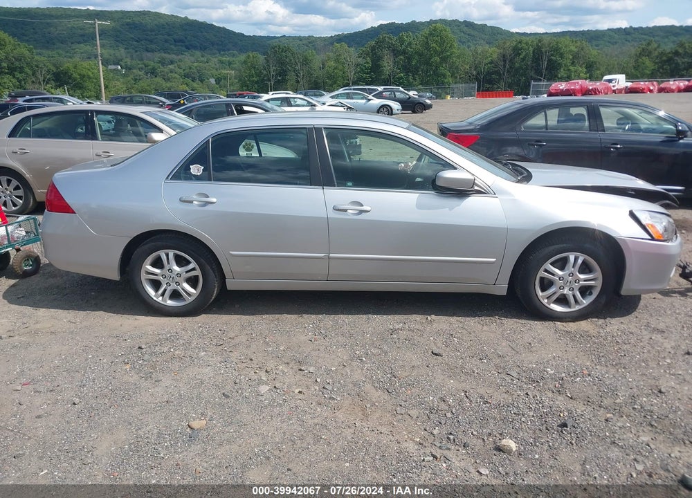 2007 HONDA ACCORD VIN: 1HGCM56387A189633