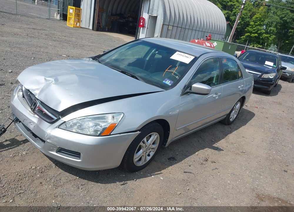 2007 HONDA ACCORD VIN: 1HGCM56387A189633