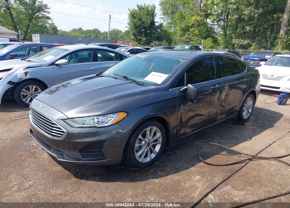 2019 FORD FUSION SE VIN: 3FA6P0HD1KR163021