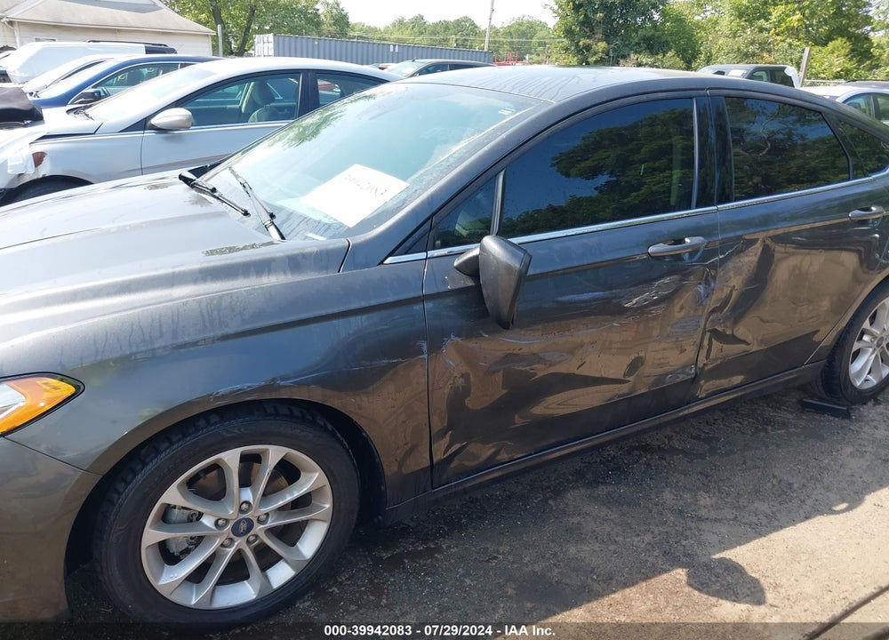 2019 FORD FUSION SE VIN: 3FA6P0HD1KR163021