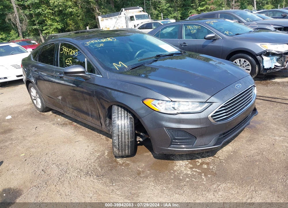 2019 FORD FUSION SE VIN: 3FA6P0HD1KR163021
