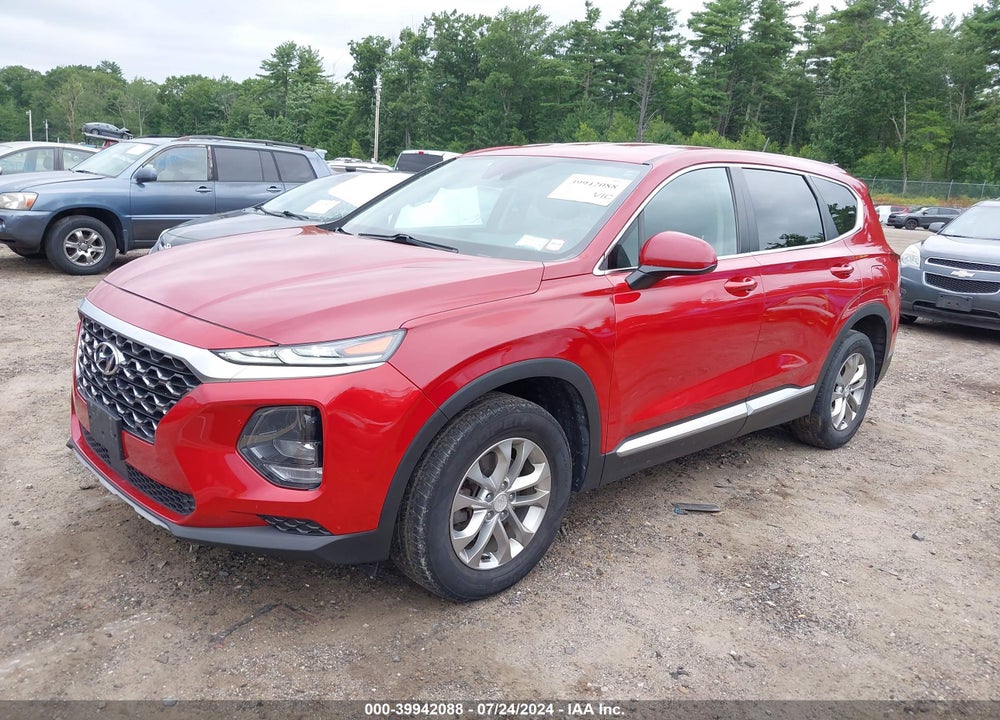 2019 HYUNDAI SANTA FE SE VIN: 5NMS23AD5KH118702