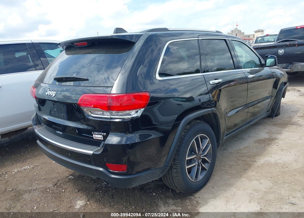 2019 JEEP GRAND CHEROKEE LIMITED 4X2 VIN: 1C4RJEBG9KC847144