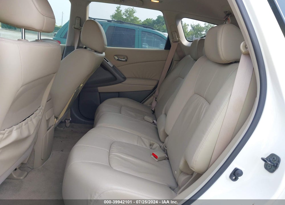 2010 NISSAN MURANO SL VIN: JN8AZ1MWXAW137836