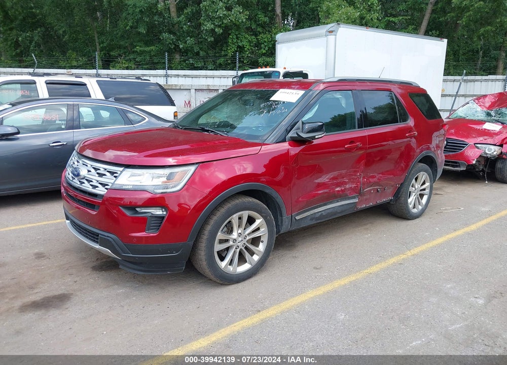 2018 FORD EXPLORER XLT VIN: 1FM5K8D83JGC68737