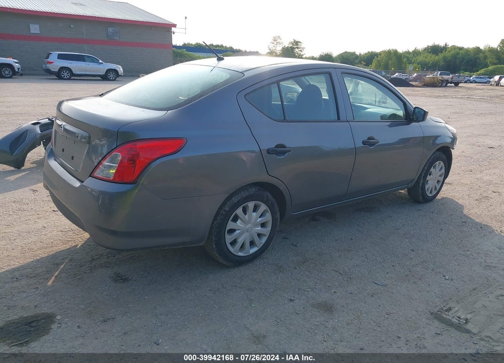 2017 NISSAN VERSA VIN: 3N1CN7AP0HL850652