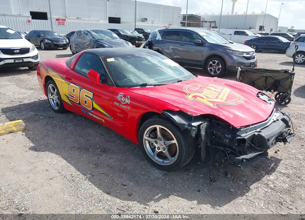 2002 CHEVROLET CORVETTE VIN: 1G1YY22G325120570