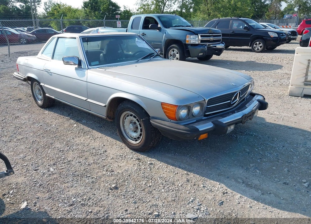 1984 MERCEDES-BENZ 380 SL VIN: WDBBA45A0EA006315