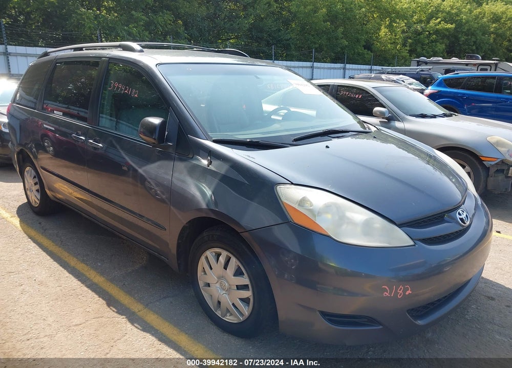 2007 TOYOTA SIENNA LE VIN: 5TDZK23C77S076664
