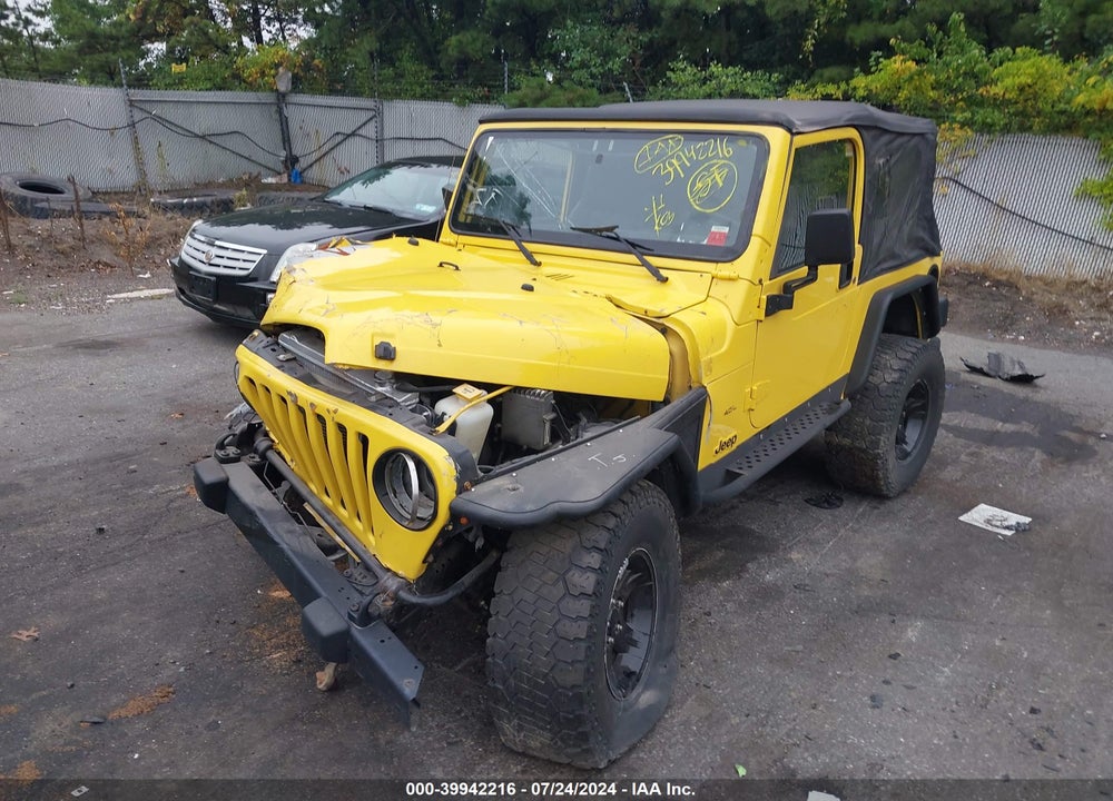 2004 JEEP WRANGLER SPORT VIN: 1J4FA49S24P710446