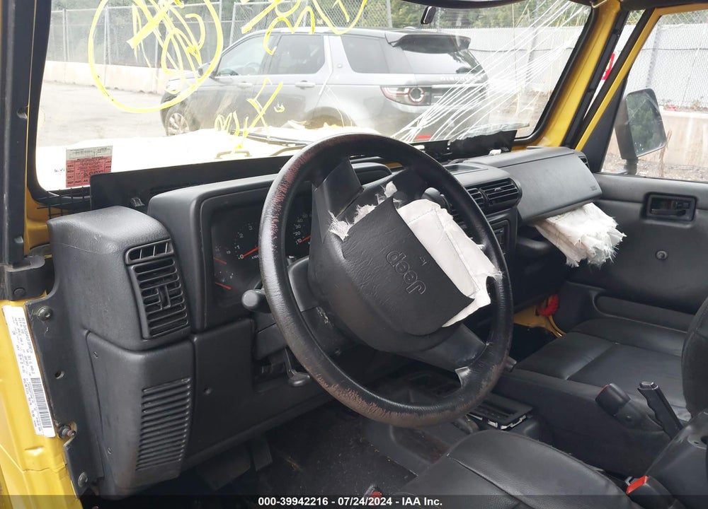 2004 JEEP WRANGLER SPORT VIN: 1J4FA49S24P710446