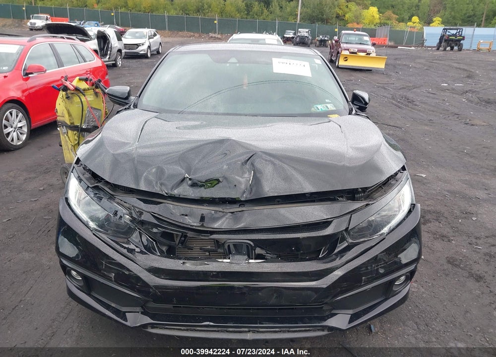 2020 HONDA CIVIC SPORT VIN: 2HGFC4B8XLH301162