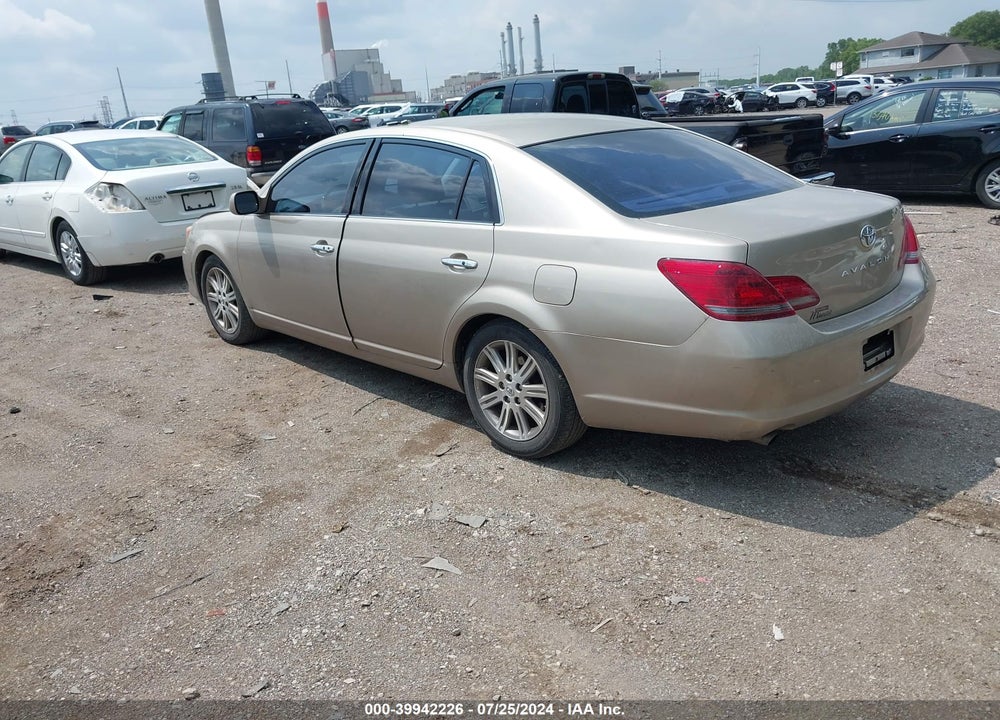 2008 TOYOTA AVALON LIMITED VIN: 4T1BK36B18U283344