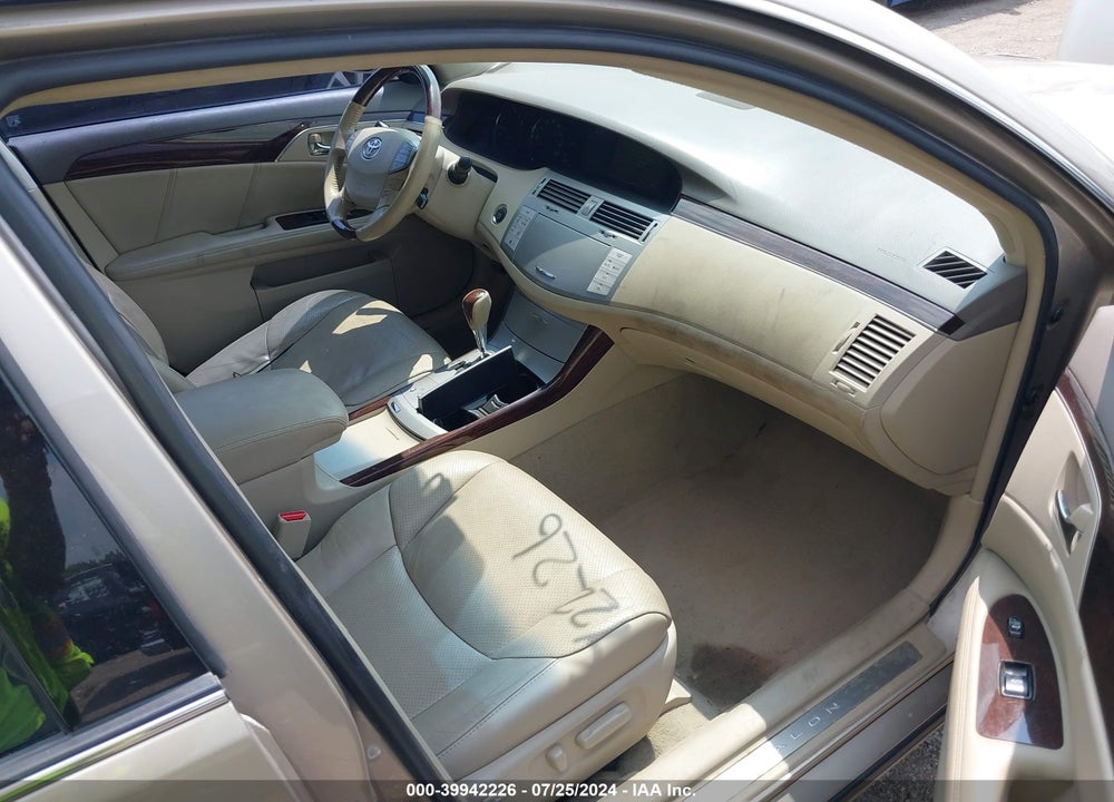 2008 TOYOTA AVALON LIMITED VIN: 4T1BK36B18U283344