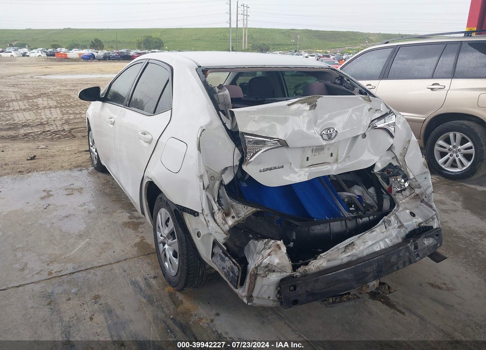 2017 TOYOTA COROLLA L VIN: 5YFBURHE6HP672373