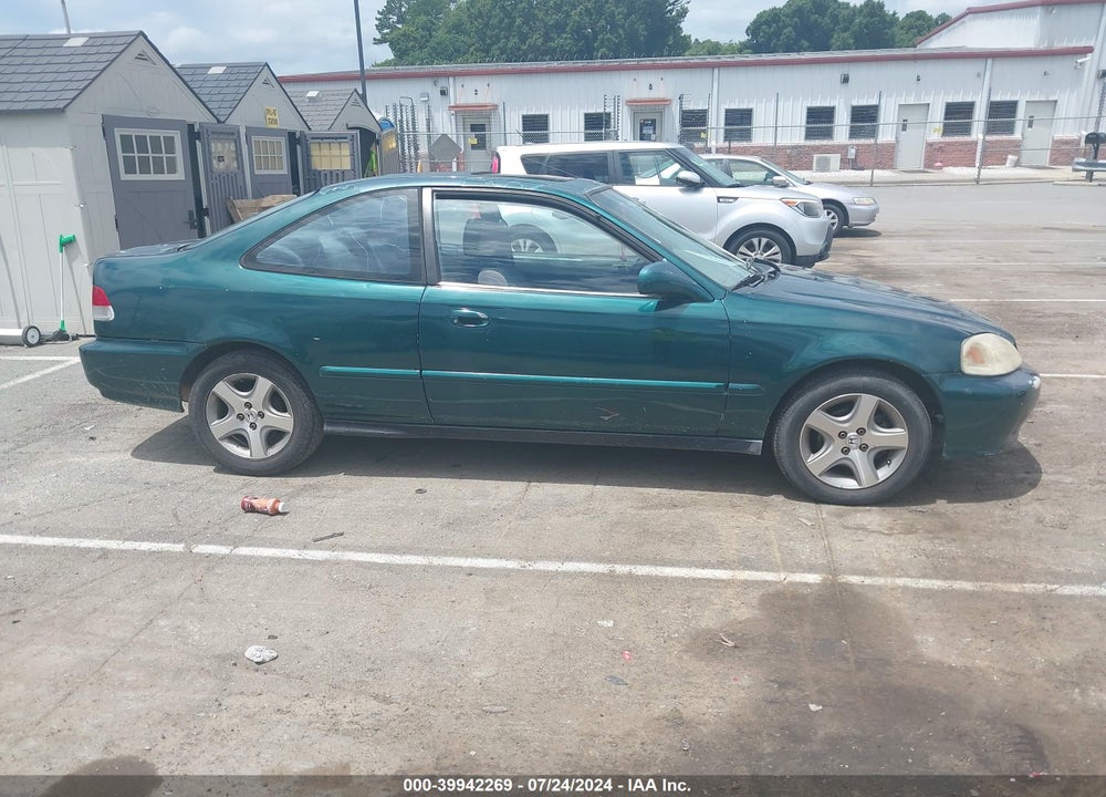 2000 HONDA CIVIC EX VIN: 1HGEJ8149YL074581