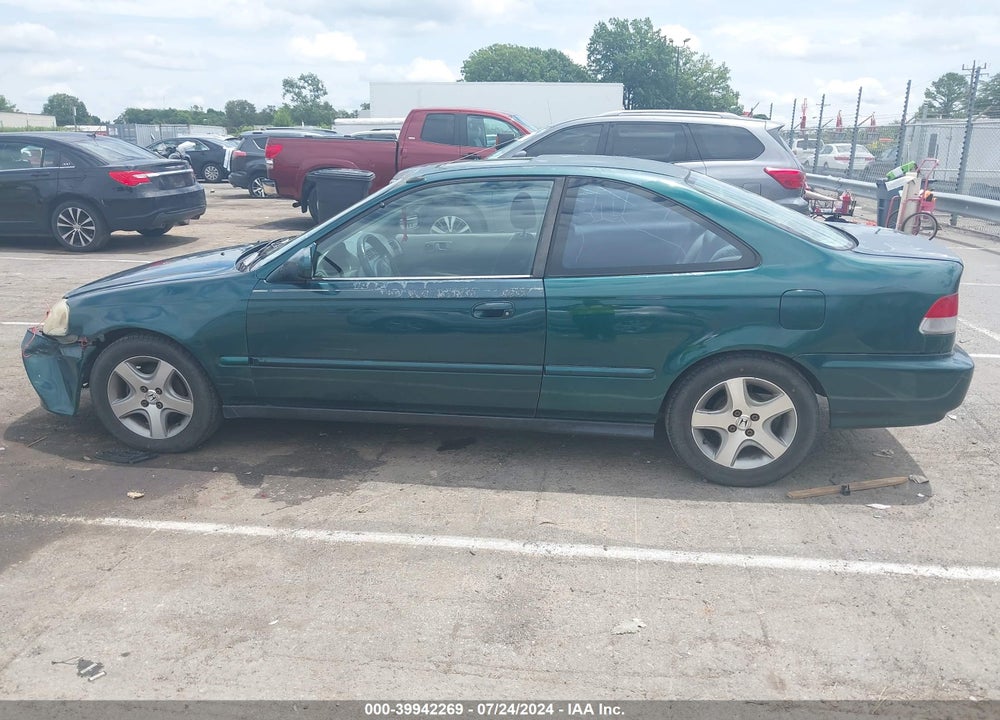 2000 HONDA CIVIC EX VIN: 1HGEJ8149YL074581