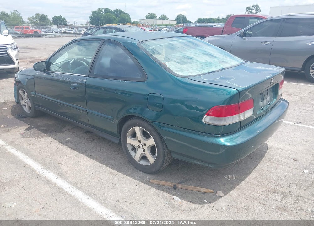 2000 HONDA CIVIC EX VIN: 1HGEJ8149YL074581