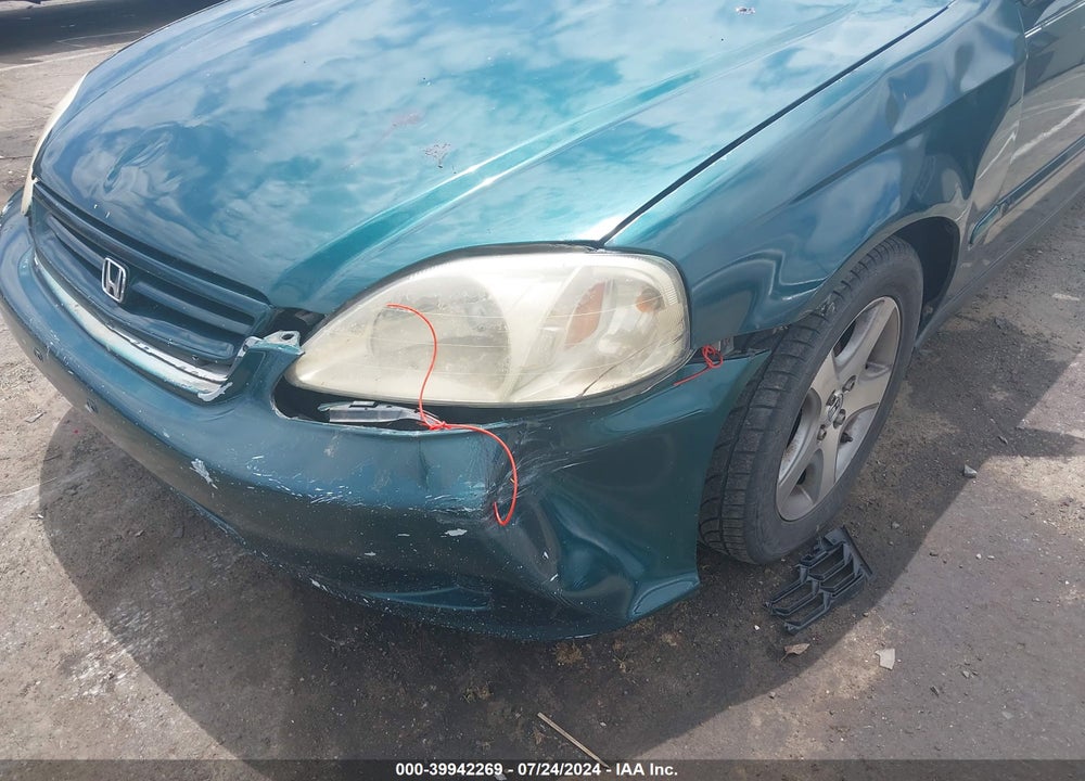 2000 HONDA CIVIC EX VIN: 1HGEJ8149YL074581