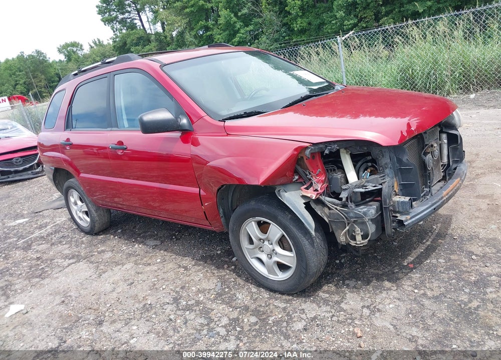 2008 KIA SPORTAGE LX VIN: KNDJF724887474552
