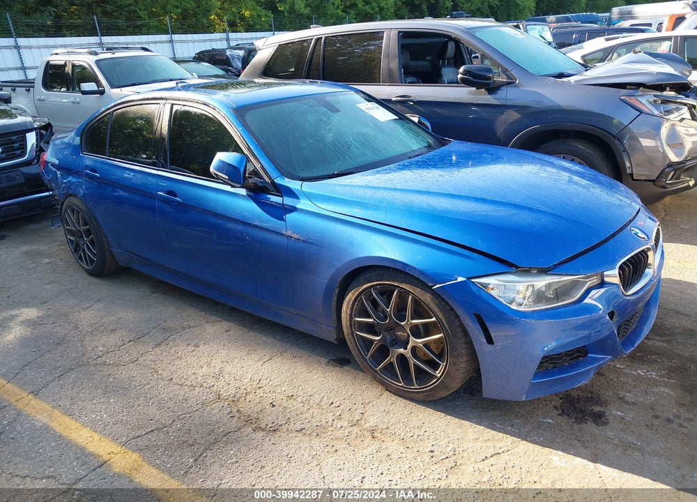 2013 BMW 335I XDRIVE VIN: WBA3B9G5XDNR79044