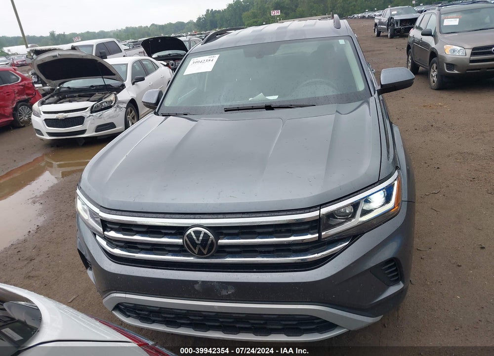 2022 VOLKSWAGEN ATLAS 2.0T SE VIN: 1V2LP2CAXNC502396