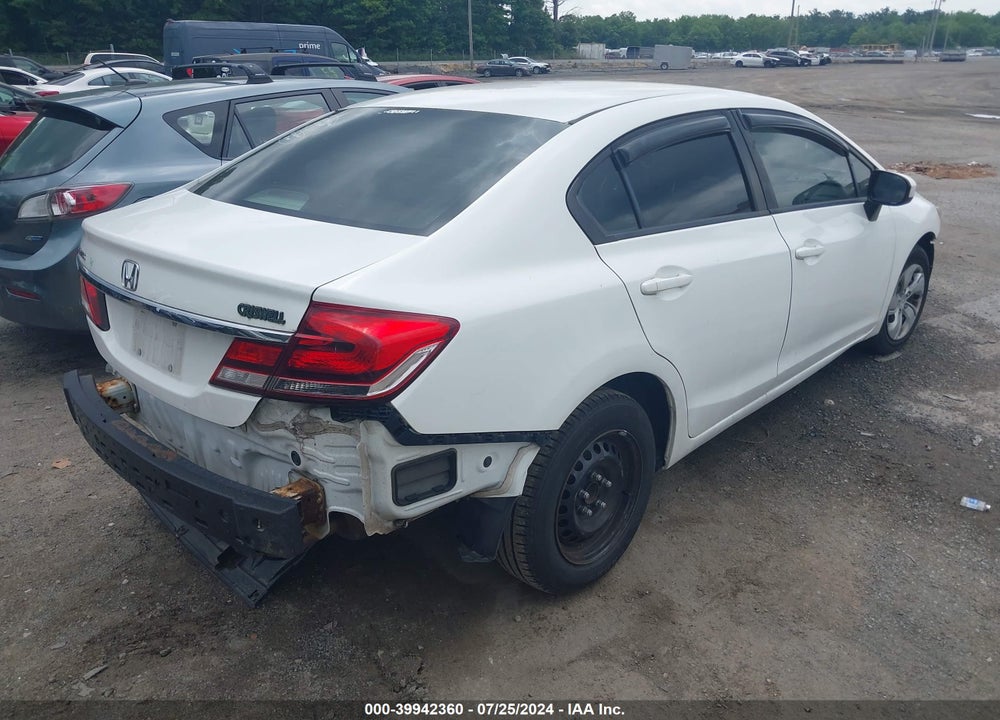 2015 HONDA CIVIC LX VIN: 19XFB2F54FE029732