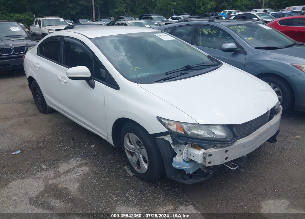 2015 HONDA CIVIC LX VIN: 19XFB2F54FE029732