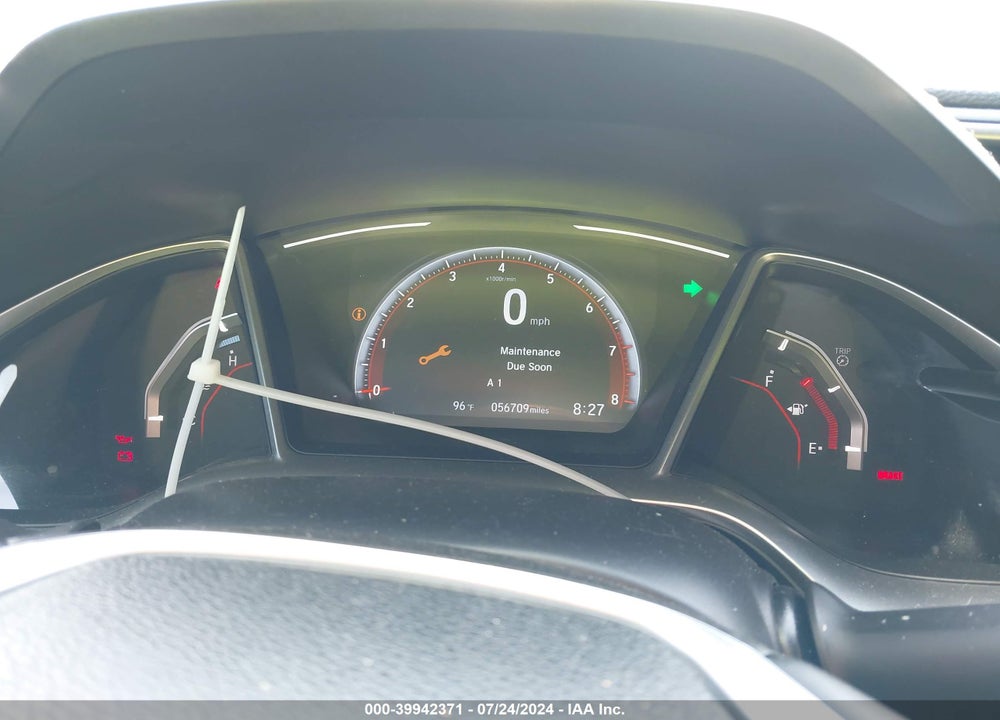 2019 HONDA CIVIC SPORT VIN: 2HGFC2E88KH510186