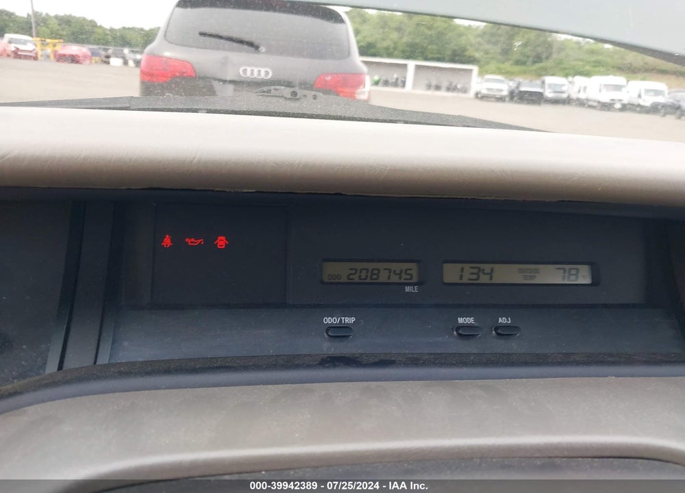 2001 TOYOTA AVALON XL/XLS VIN: 4T1BF28B11U178644