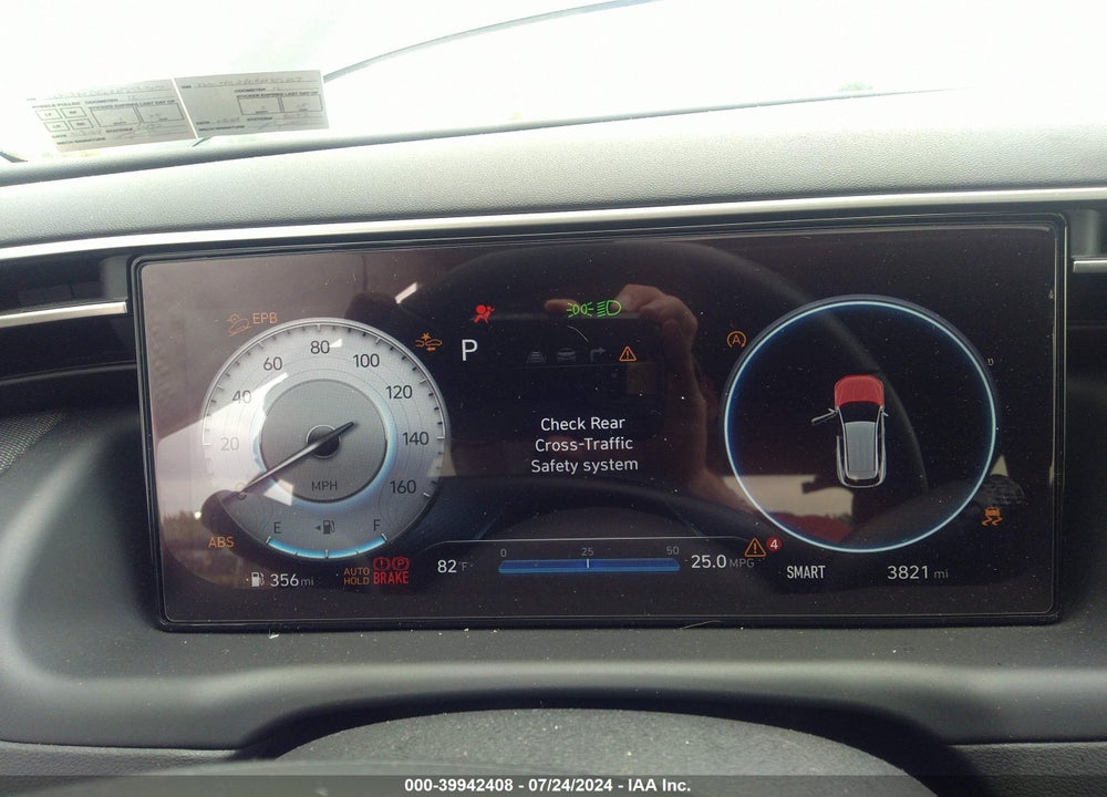 2024 HYUNDAI TUCSON SEL VIN: 5NMJFCDE0RH359307