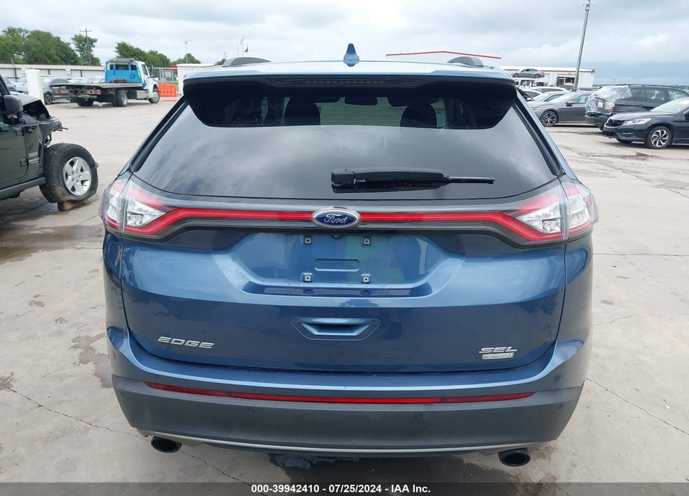 2018 FORD EDGE SEL VIN: 2FMPK3J9XJBC55323
