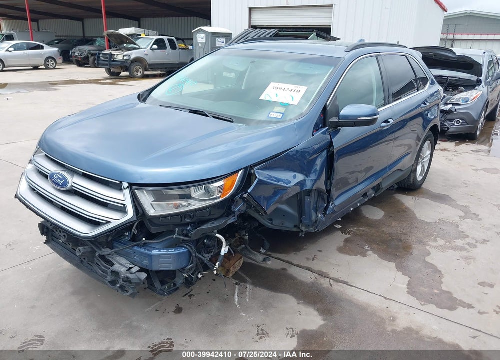 2018 FORD EDGE SEL VIN: 2FMPK3J9XJBC55323