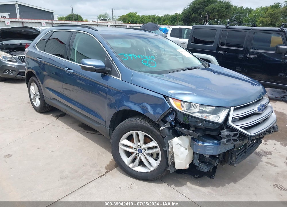 2018 FORD EDGE SEL VIN: 2FMPK3J9XJBC55323